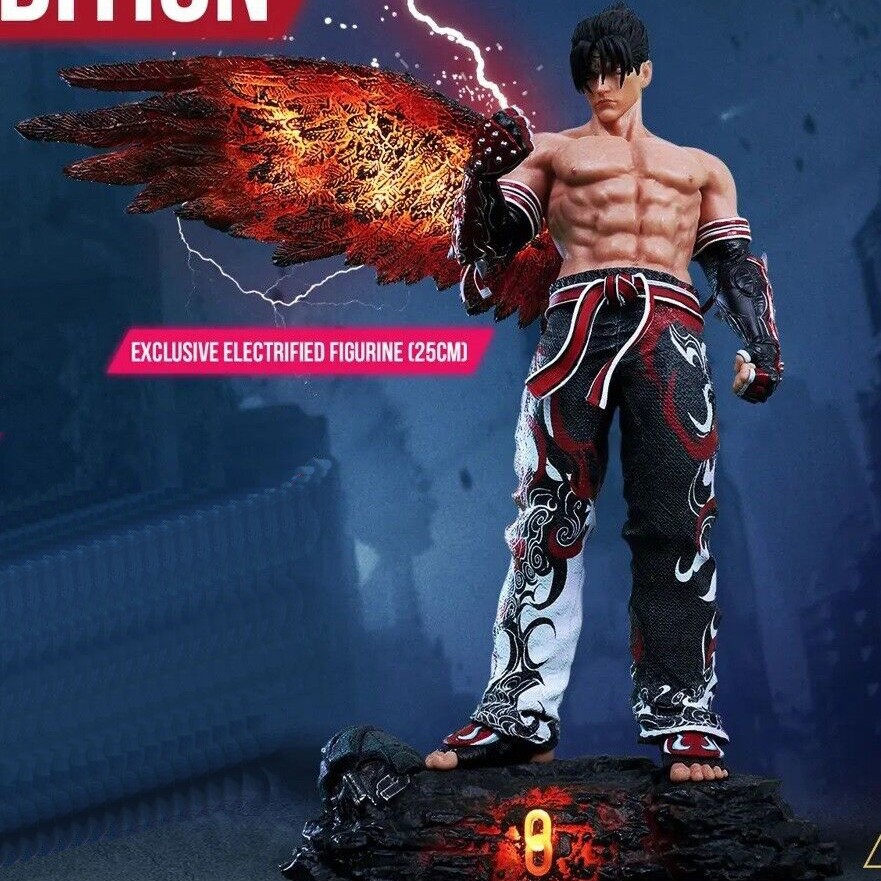 Figure Figurine Tekken 8 Jin Kazama LED From Premium Collec